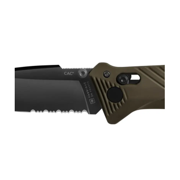 Couteau C.A.C® Serration  vert