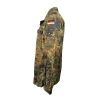 veste treillis BW flecktarn, profil gauche, écusson drapeau allemand sur manche