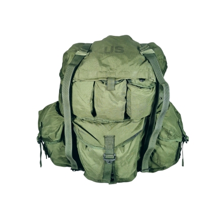 sac à dos ALICE Large 100L US Army vert OD avec armature, vue de face