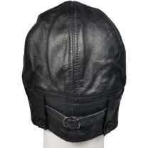 Casque aviateur vintage en cuir