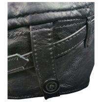 Casque aviateur vintage en cuir