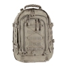 sac à dos militaire modulable 45 60l ares coyote, face, molle frontal et cordage