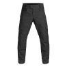 pantalon de combat Fighter A10 noir, vue trois-quarts, poches cargo, genoux renforcés ripstop