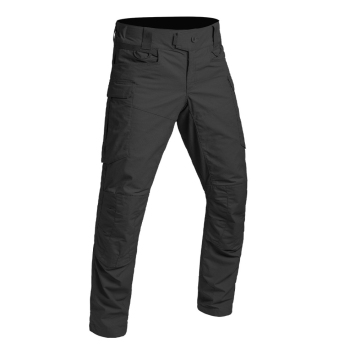pantalon Fighter noir, vue de dos, poches cargo latérales, serrage bas de jambe