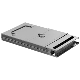 Poêle à bois Fusée de camping avec grille  35 x 20 x 20cm