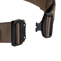 Ceinturon DUO COBRA ARES Nylon avec sous-ceinture tan