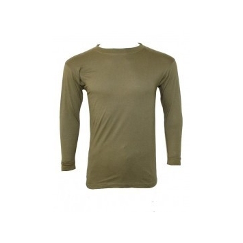 T-shirt manches longues vert