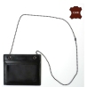 Porte-carte cuir avec chaîne Patrol Equipement