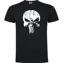 T-Shirt PUNISHER Noir de face