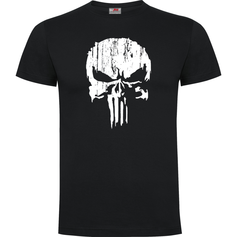 T-Shirt PUNISHER Noir de face