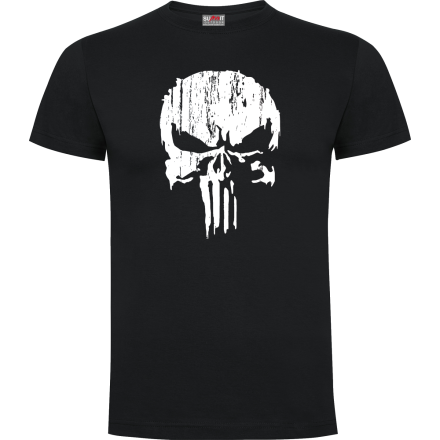 T-Shirt PUNISHER Noir de face
