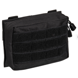 Poche MOLLE Mil-tec 17x5x12 cm noire