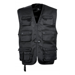 Gilet Reporter Cityguard noir