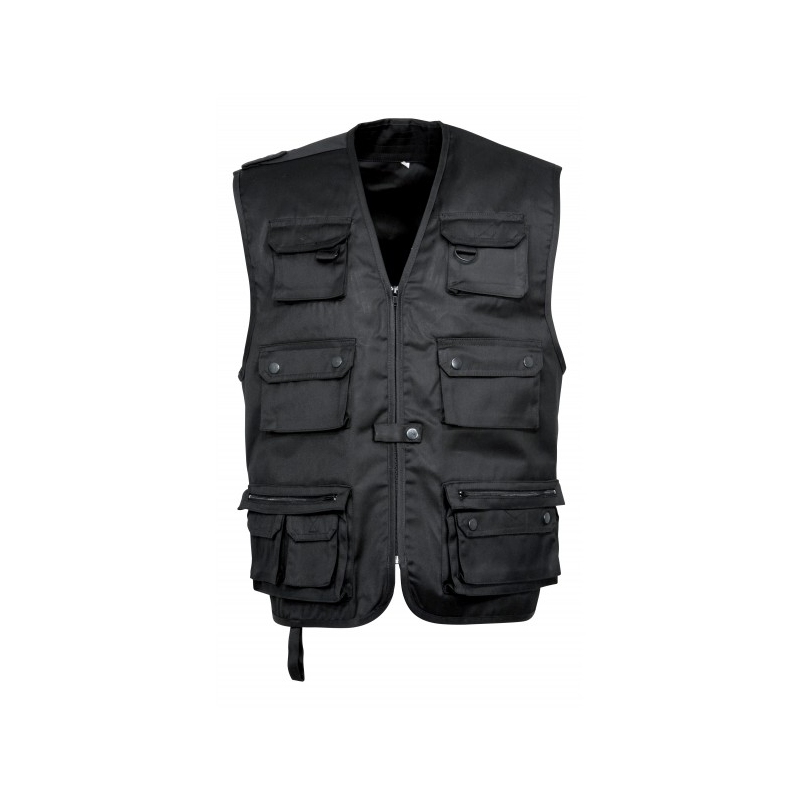 Gilet Reporter Cityguard noir