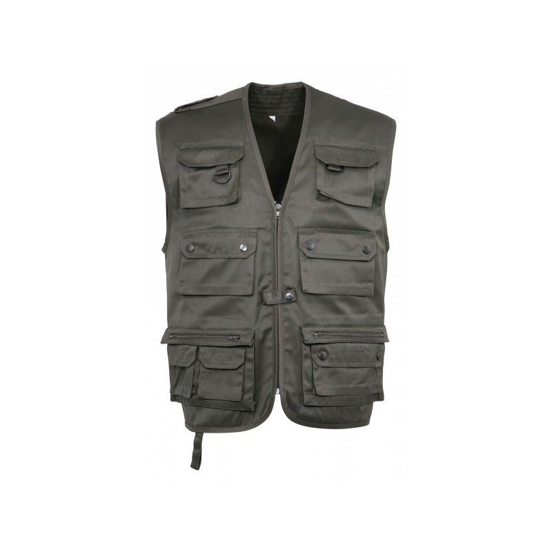 Gilet Reporter Cityguard vert