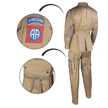 Uniforme WW2 US Army Parachutiste M42 Reproduction