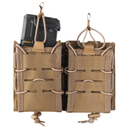 Porte chargeur Double OPEN TOP Flex MIL-TEC coyote