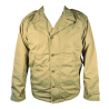 veste us m41 ww2 reproduction olive drab, vue de face, poches en biais