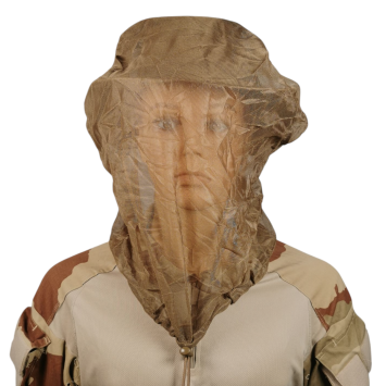 Chapeau de brousse avec moustiquaire Ripstop face