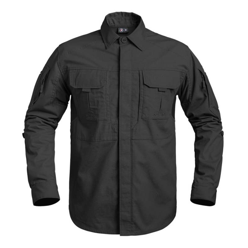 chemise fighter noire