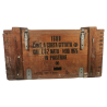 caisse munition en bois