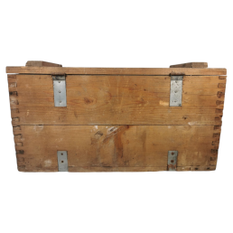 caisse militaire en bois