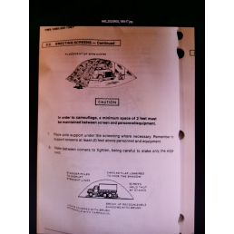 Filet de Camouflage Anglais Désert 81m² notice bis