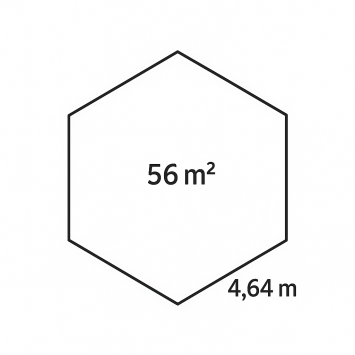 schéma filet hexagonal