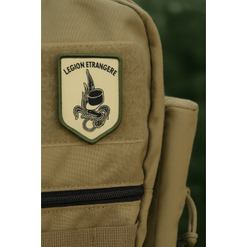 Écusson Légion Étrangère sur sac