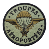 Écusson Troupes Aéroportées Brodé Velcro