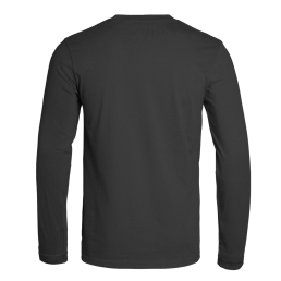 t-shirt manches longues STRONG A10 Equipment noir, vue de dos, col rond