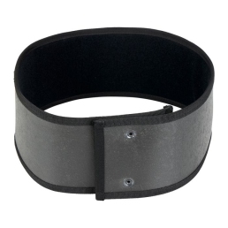 porte képi luxe noir ares, bande rigide de maintien du képi