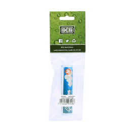 Dos du sachet de lingettes comprimées Go Wipes BCB x10 avec informations produit