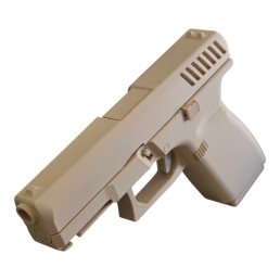 Pistolet réplique inerte 9mm