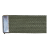 Ceinture US toile coton Boucle argentée vert détail