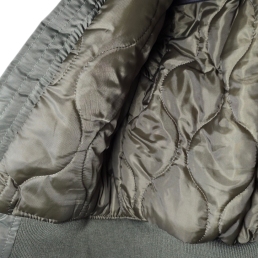 blouson aviateur enfant bombers cwu vert intérieur matelassé