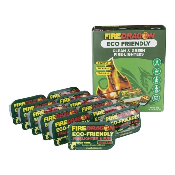 combustible solide Fire Dragon BCB 12 blocs allume-feu pour bivouac, firelighters eco friendly