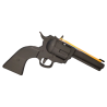 Pistolet lance élastiques revolver Rubber Peacemaker Noir