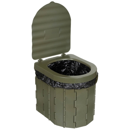 Toilette de camping pliable portable Fox Outdoor vue générale