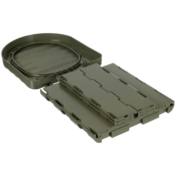 Toilette de camping pliable portable Fox Outdoor plier en partie