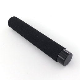 Matraque télescopique 53 cm Manche mousse anti-transpiration profil gauche