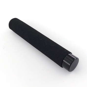 Matraque télescopique 53 cm Manche mousse anti-transpiration profil gauche