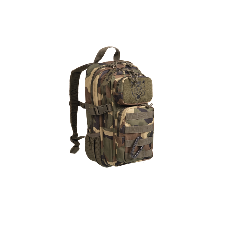 Sac à dos Enfant US Assault 14L MIL-TEC Woodland vue de face