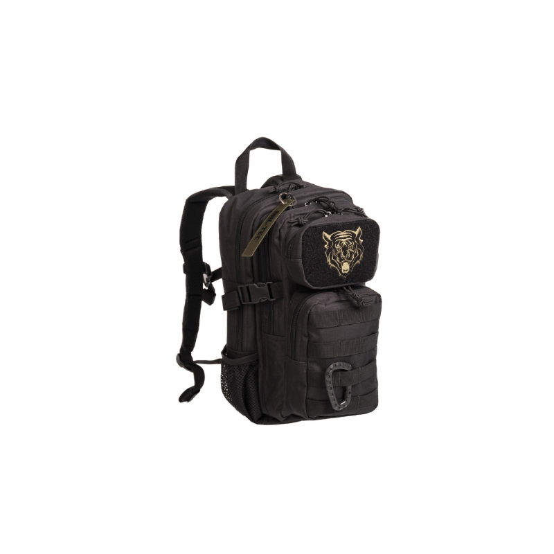 Sac à dos Enfant US Assault 14L MIL-TEC noir vue de face