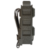 porte-chargeur FLEX-RS, vert profil droit, nervures latérales et passage de sangle MOLLE.