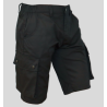 Bermuda F3 Noir GP Tactique 245 g/m²