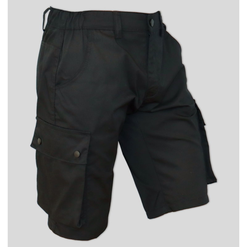 Bermuda F3 Noir GP Tactique 245 g/m²