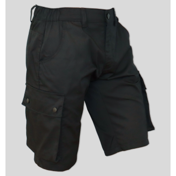 Bermuda F3 Noir GP Tactique 245 g/m²