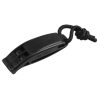 Sifflet tactique MIL-TEC MOLLE compact en polymère noir