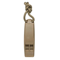 Sifflet tactique MIL-TEC coyote Cordon élastique pour garder le sifflet accessible